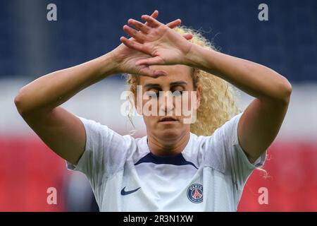 Julien Mattia / Le Pictorium - Paris Saint Germain (PSG) vs OL Women - 21/05/2023 - Frankreich / Ile-de-France (Region) / Paris - Kheira Hamraoui während des Spiels Arkema Ligue 1 zwischen PSG und Olympique Lyonnais im Parc des Princes, 21. Mai 2023 Stockfoto