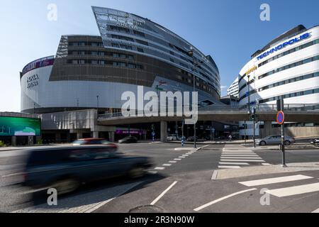 Tampere, Finnland. 24. Mai 2023. Die Nokia Arena wurde während der IIHF Eishockey-Weltmeisterschaft am 24. Mai 2023 in Tampere, Finnland, gezeigt. Kredit: David Tanecek/CTK Photo/Alamy Live News Stockfoto