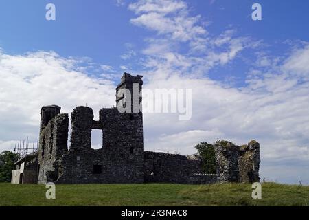 Slane Hill und Abbey County Meath Irland Stockfoto