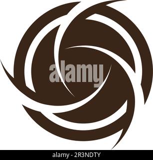 Technik Kreis Logo und Symbole Vektor Stock Vektor