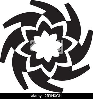 Tribal Tatto Collection Set Flamme tatoo Totem Vector Illustration Design Stock Vektor