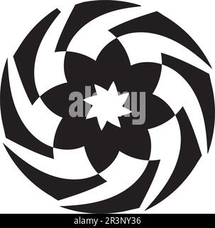 Tribal Tatto Collection Set Flamme tatoo Totem Vector Illustration Design Stock Vektor