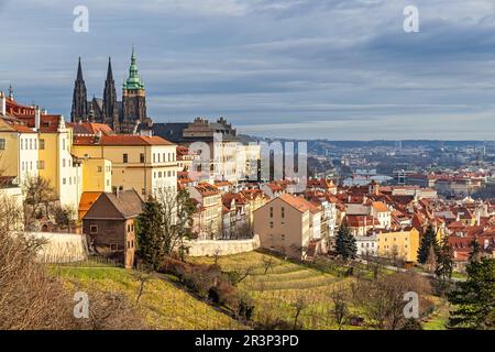 Eindrücke aus der Stadt Prag Fotografien Stockfoto