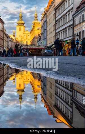 Eindrücke aus der Stadt Prag Fotografien Stockfoto