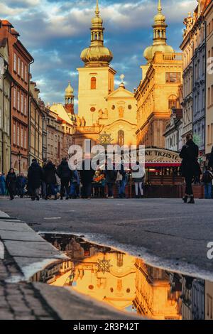 Eindrücke aus der Stadt Prag Fotografien Stockfoto