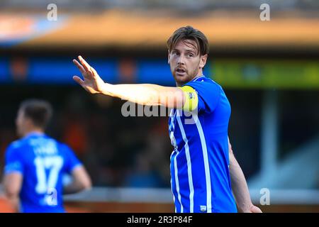 24. Mai 2023; Tannadice Park, Dundee, Schottland: Scottish Premiership Football, Dundee United gegen Kilmarnock; Ash Taylor aus Kilmarnock Stockfoto