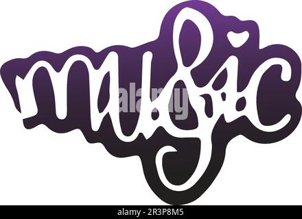 Musiknotensymbol Vektor Stock Vektor