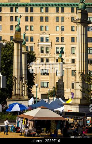 Bauernmarkt auf der Grand Army plaza in Brooklyn, New York City Stockfoto