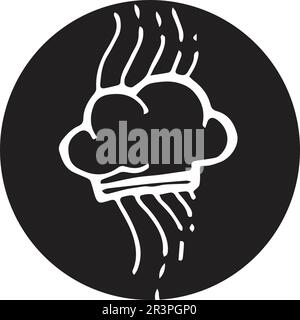 Chefkoch Logo klassischer Koch Catering Vektordesign Stock Vektor