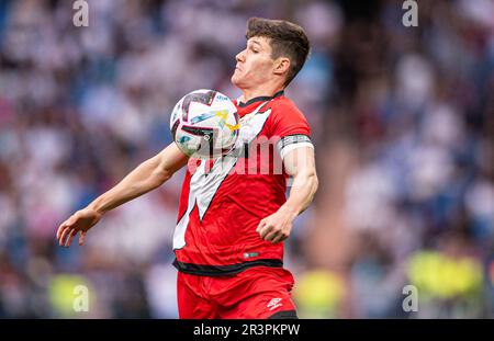 24. Mai 2023; Santiago Bernabeu Stadion, Madrid, Spanien, Spanisch La Liga Fußball, Real Madrid gegen Rayo Vallecano; Fran Garcia Stockfoto