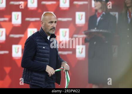 Rom, . 24. Mai 2023. Freccia Rossa, Fußballspiel zwischen ACF Fiorentina und FC Internazionale Milan im Stadio Olimpico in Rom, Italien. Kredit: Unabhängige Fotoagentur/Alamy Live News Stockfoto