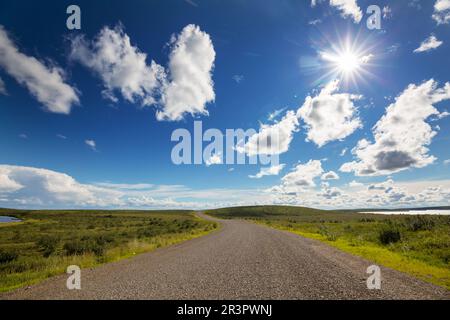 Dalton highway Stockfoto