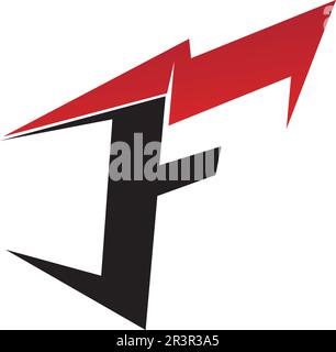 Blitzsymbol und Symbole für elektrische Vektoren Stock Vektor