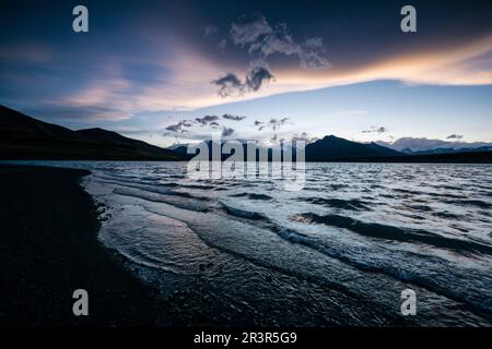 Lago Roca, El Calafate, Parque Nacional Los Glaciares Republica Argentinien, Patagonien, Cono Sur, Südamerika. Stockfoto