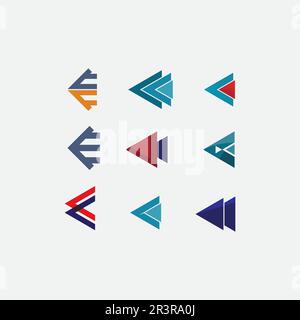 Abstrakter film Symbol Vektor-illustration template Design Stock Vektor