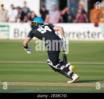 Northampton Mai 24:Adam HoseWORCESTERSHIRE RAPIDS während des Vitality T20 Blast Match zwischen Northamptonshire Steelbacks und Worcestershire Rapids am County Ground Northampton England . Stockfoto