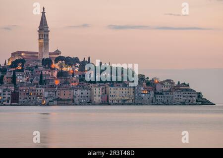 Rovinj, Halbinsel Istrien, Kroatien, europa. Stockfoto