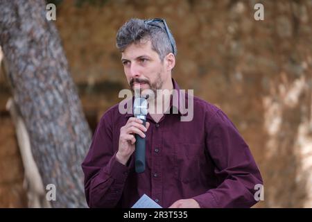 Joan Tomàs Martinez, Primavera al Jardí, casa Llorenc villalong, Binissalem, Mallorca, Balearen, Spanien. Stockfoto