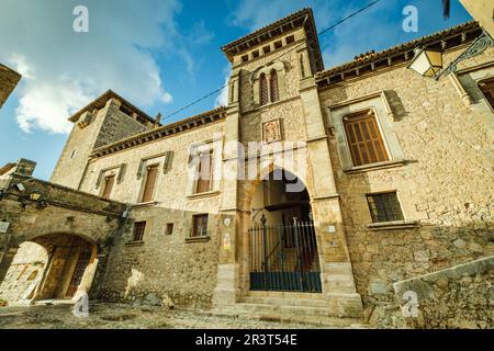 Palast von König Sancho, 1309, Valldemossa, Mallorca, Balearen, Spanien. Stockfoto
