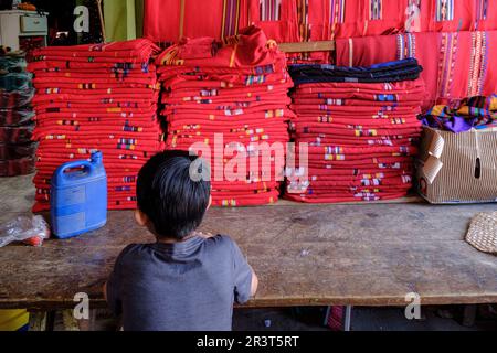 Nebaj, Departamento de Quiché, Guatemala, Mittelamerika. Stockfoto