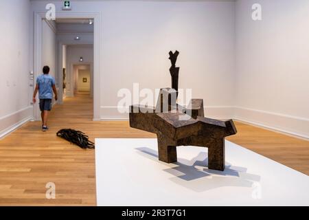 Alrededor del vacío I, 1964, Eduardo Chillida,Museo de Bellas Artes, Bilbao, Spanien. Stockfoto