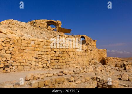 Ruinen der Kreuzritter Shobak Castle, Jordanien Stockfoto