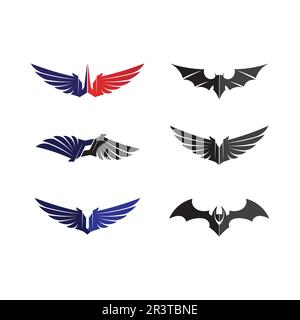 Vektorsymbol Für Das Logo Von Falcon Eagle Bird Stock Vektor