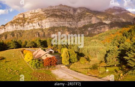 Berghütte von Gabardito Stockfoto