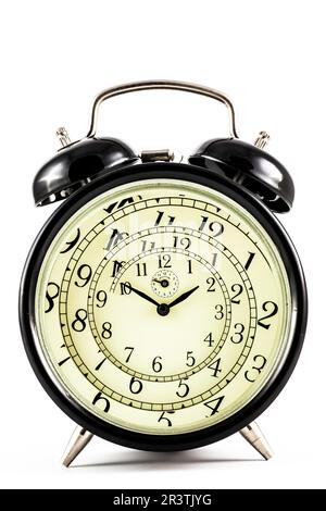 Detail einer verwendeten mechanischen Uhr mit hypnotischen Quadrant, sehr flexibles Konzept Stockfoto