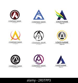 Eine Briefvorlage Vektor icon Abbildung design Stock Vektor