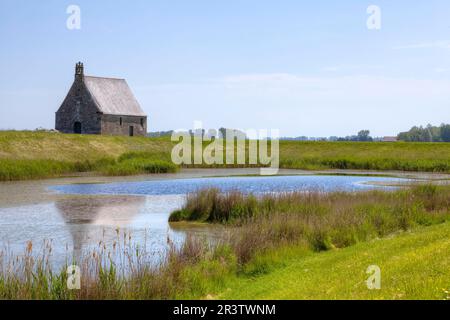 Chapelle Sainte-Anne, Cherrueix, Bretagne, Frankreich Stockfoto