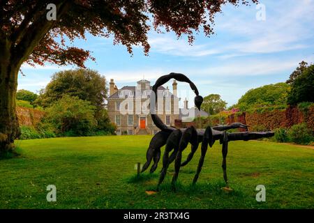 Sausmarez Manor, Guernsey, Großbritannien Stockfoto