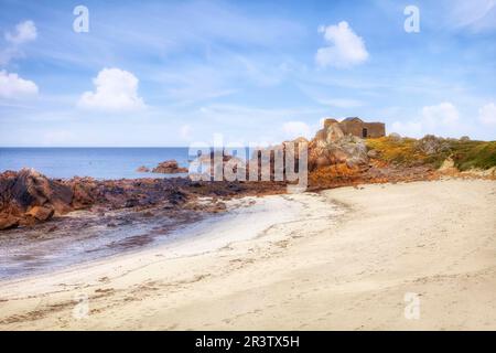 Fort Pembroke, Guernsey, Großbritannien Stockfoto