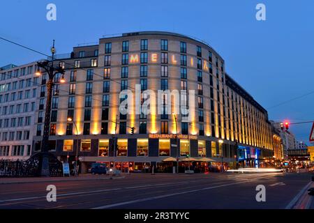 Melia Hotel, Friedrichstraße, Mitte, Berlin, Deutschland Stockfoto