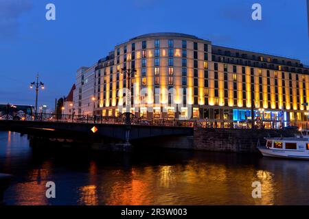 Melia Hotel, Friedrichstraße, Mitte, Berlin, Deutschland Stockfoto