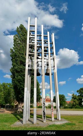 Carillon, Garrison-Kirche, Potsdam, Brandenburg, Deutschland Stockfoto