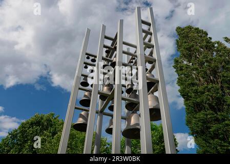 Carillon, Garrison-Kirche, Potsdam, Brandenburg, Deutschland Stockfoto