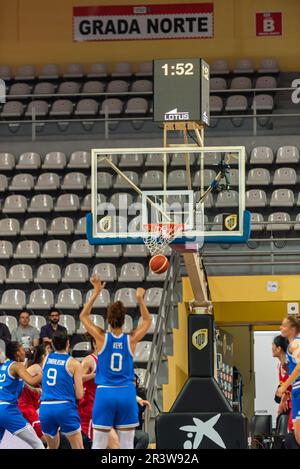 Vigo, Spanien. 24. Mai 2023 italiens Schlüsselspieler erhält zusätzlichen Freistoß. Kredit: xan gasalla / Alamy Live News Stockfoto