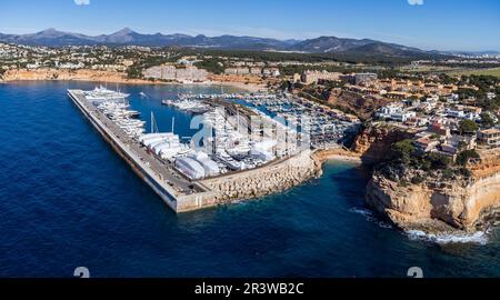 Port Adriano Stockfoto