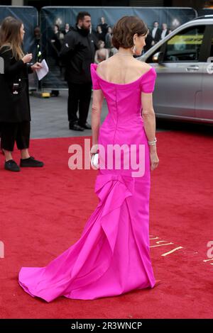 London, Großbritannien. 09. September 2019. Elizabeth McGovern besucht die Weltpremiere „Downton Abbey“ am Cineworld Leicester Square in London. (Foto: Fred Duval/SOPA Images/Sipa USA) Guthaben: SIPA USA/Alamy Live News Stockfoto