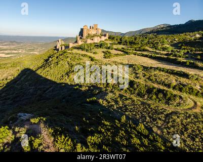 Schloss Loarre Stockfoto