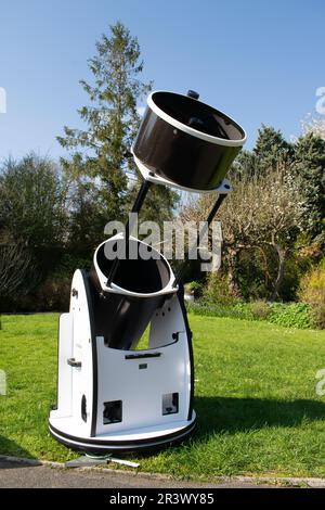 EIN junger britischer Astro-Fotograf hat ATEMBERAUBENDE Bilder des Sonnensystems und seiner Komponenten aus seinem Hinterhof in Trowbridge, Wiltshir, aufgenommen Stockfoto