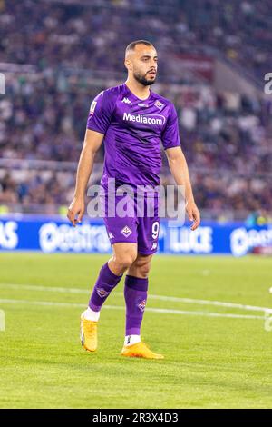 Rom, Italien - Mai 24 2023 - Fiorentina gegen f.c. Internazionale Finale Coppa Italia - cabral fiorentina Credit: Kines Milano/Alamy Live News Stockfoto