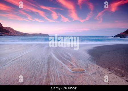 Es Coll Baix, Alcudia, Mallorca, Balearen, Spanien, Europa. Stockfoto