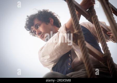 JONAH HAUER-KING in DER KLEINEN MEERJUNGFRAU (2023), Regie: ROB MARSHALL. Kredit: WALT DISNEY BILDER/Album Stockfoto