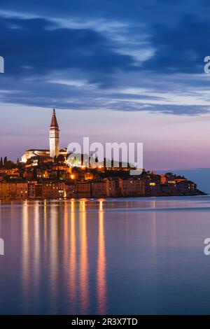 Rovinj, Halbinsel Istrien, Kroatien, europa. Stockfoto