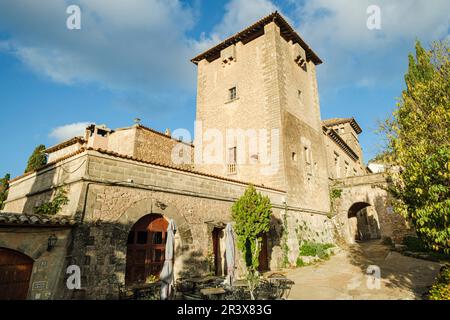 Palast von König Sancho, 1309, Valldemossa, Mallorca, Balearen, Spanien. Stockfoto