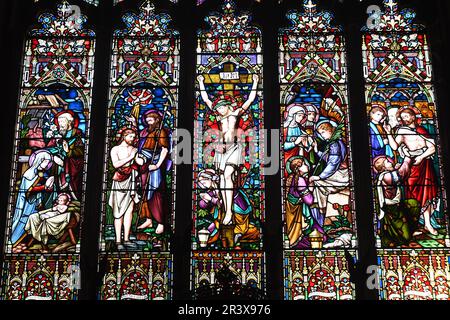 St. Mary's Church, East Bergholt, Suffolk, Großbritannien Stockfoto