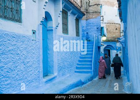 Medina de Chefchauen, --Chauen, Marruecos, Norte de Afrika, continente Africano. Stockfoto