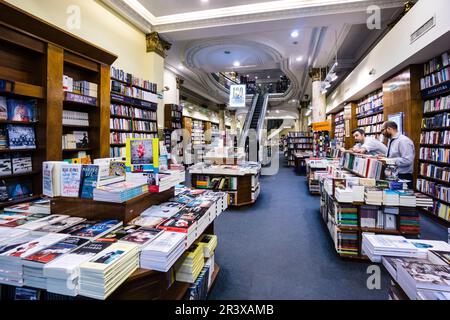 Libreria El Ateneo, Sucursal De La Calle Florida, Buenos Aires, Republica Argentina, Cono Sur, Südamerika. Stockfoto